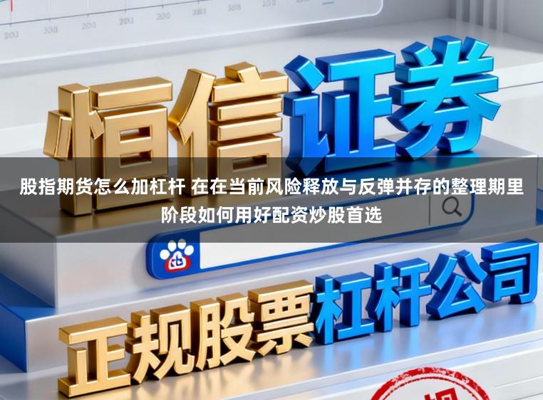 股指期货怎么加杠杆 在在当前风险释放与反弹并存的整理期里阶段如何用好配资炒股首选