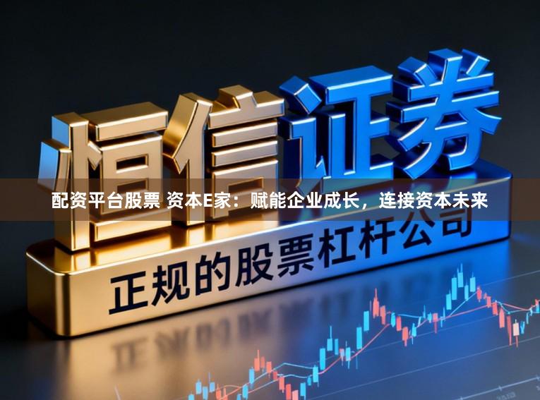 配资平台股票 资本E家：赋能企业成长，连接资本未来