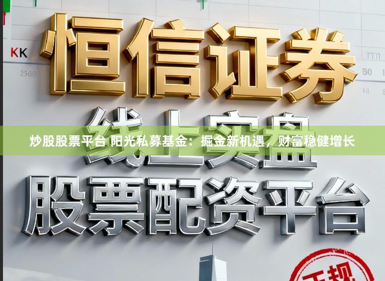 炒股股票平台 阳光私募基金:掘金新机遇,财富稳健增长