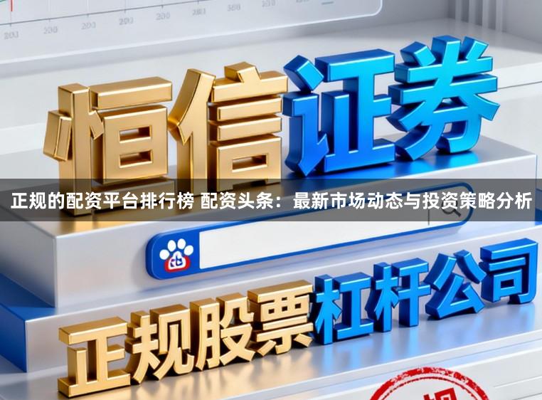 正规的配资平台排行榜 配资头条：最新市场动态与投资策略分析