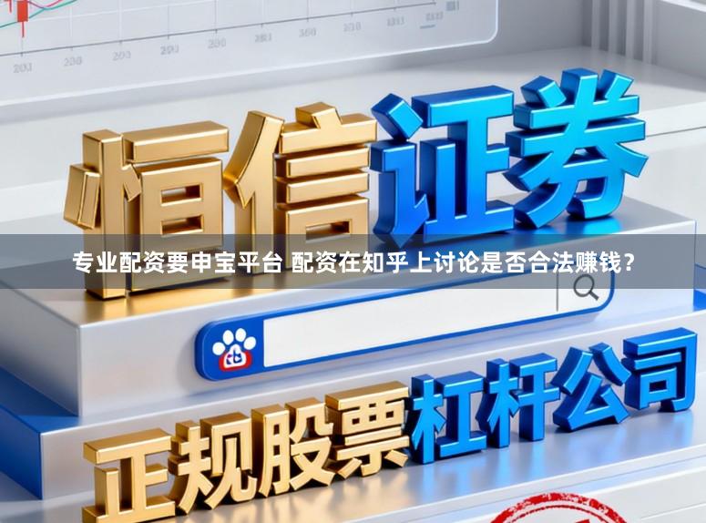 专业配资要申宝平台 配资在知乎上讨论是否合法赚钱？