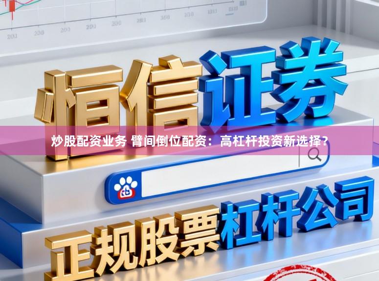 炒股配资业务 臂间倒位配资：高杠杆投资新选择？